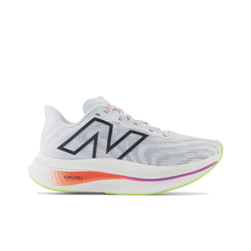 New Bala_nce SC Trainer V2 cushioning, breathability, support, height increase, cushioning, low-top carbon plate running shoe for men, gray, black