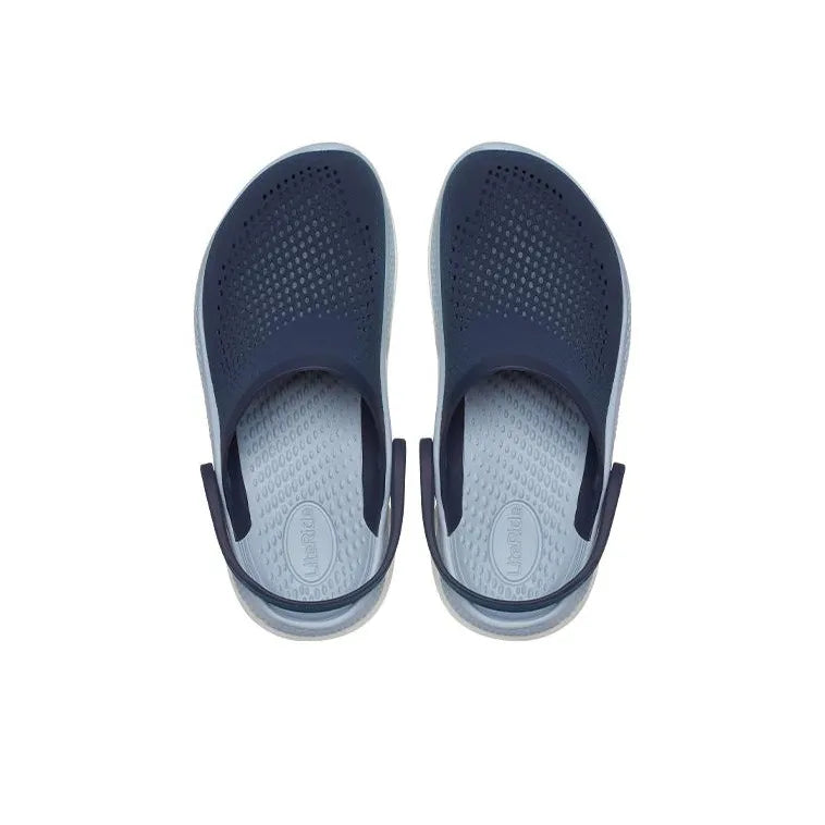 Cr_ocs LiteRide 360 Clog Navy Blue Gray