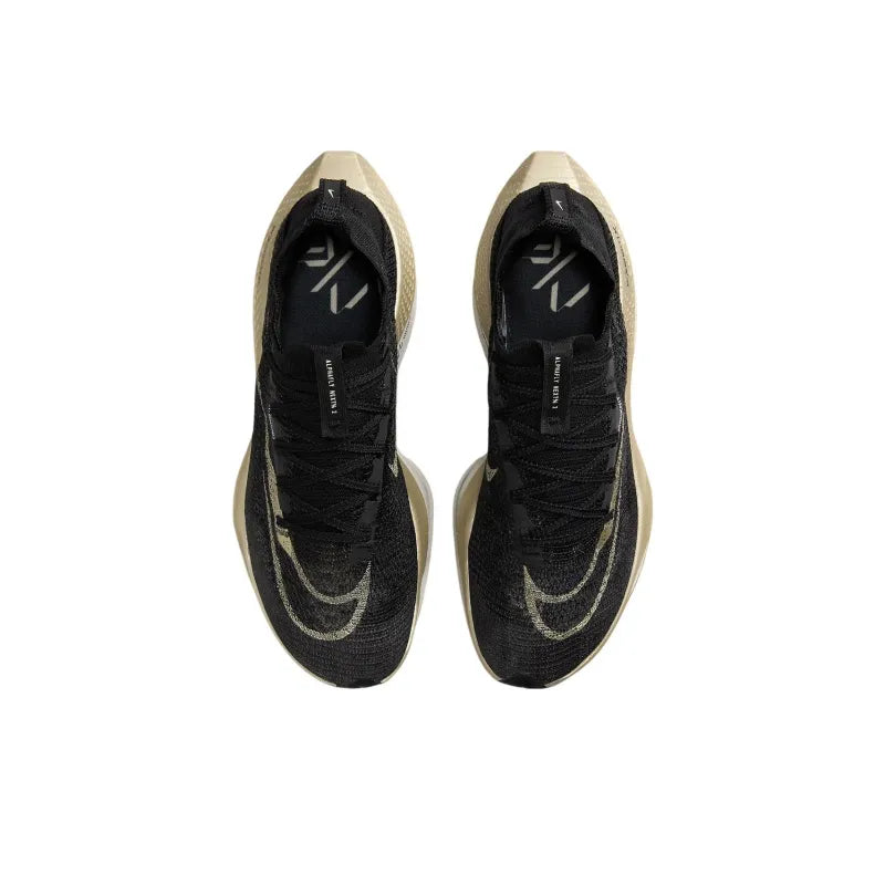 Ni_ke Air Zoom Alphafly Next% 2 Black Metallic Gold Grain