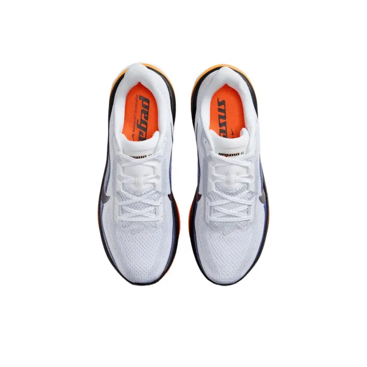 Ni_ke Pegasus 42 M - White:Lapis:Total Orange:Metallic Silver