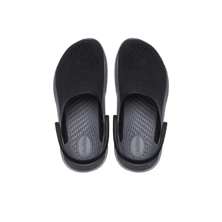 Cr_ocs LiteRide 360 Clog Black Slate Grey