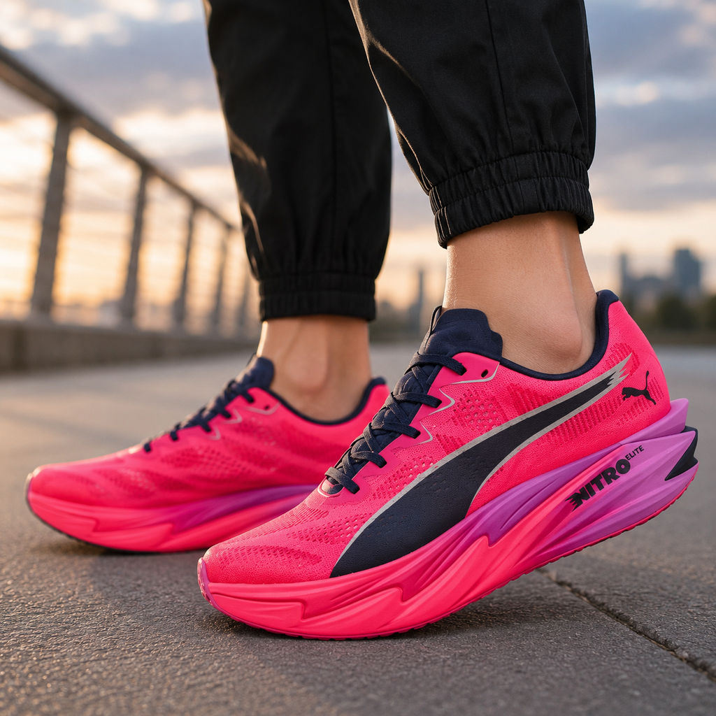 Pu_ma x HYROX Deviate Nitro Elite 4 Pink Purple