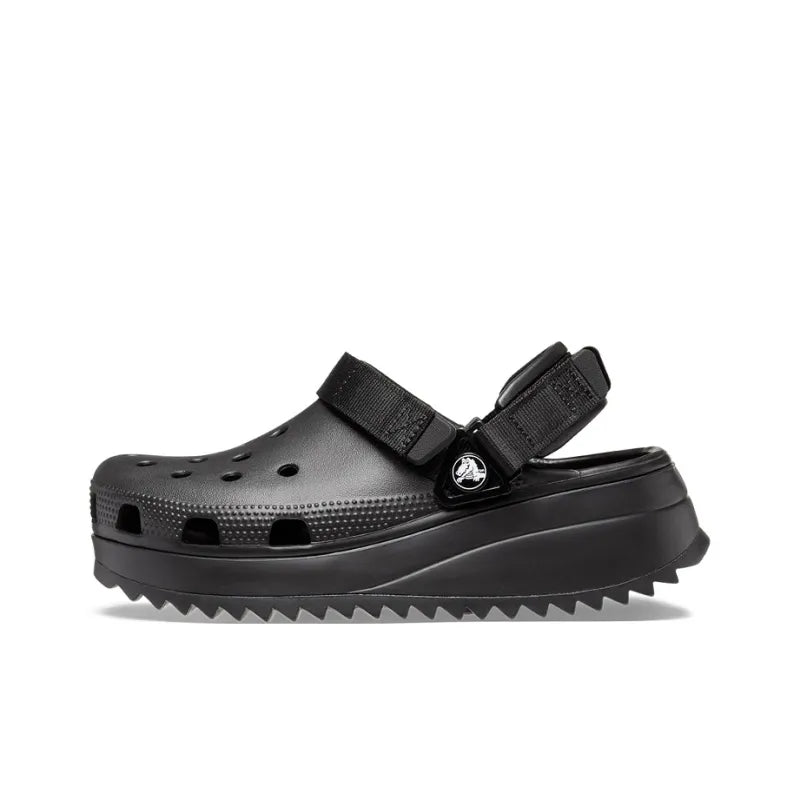 Cr_ocs Classic Hiker Clogs Black
