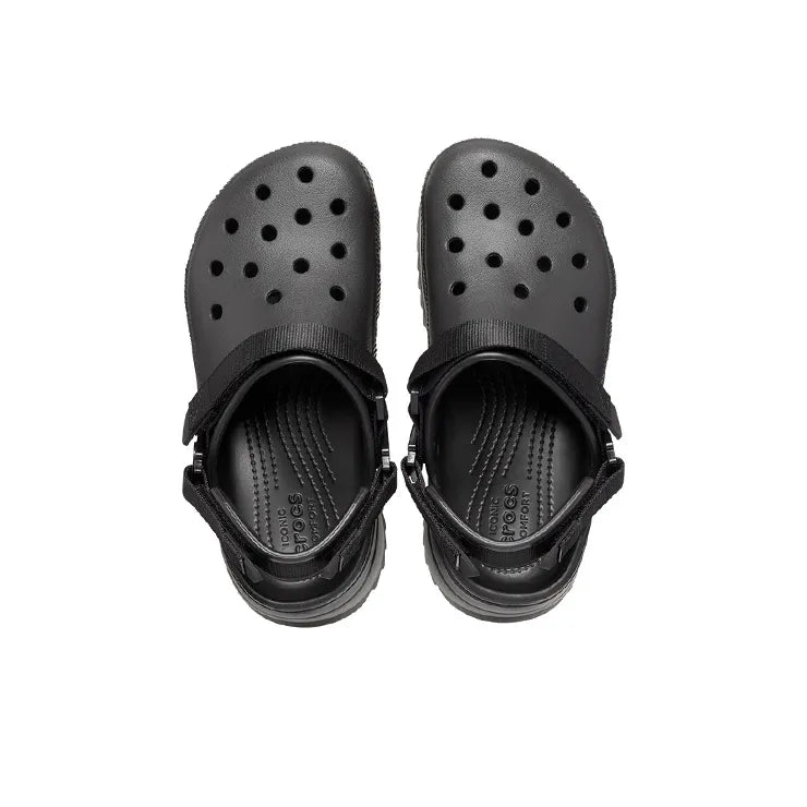 Cr_ocs Classic Hiker Clogs Black