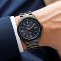 Tis_sot Men's Automatic Blue Dial Stainless Steel Watch