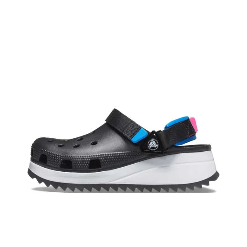 Cr_ocs Classic Hiker Clogs black gray