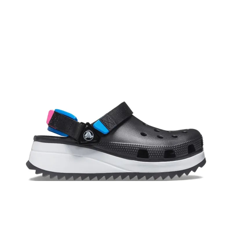Cr_ocs Classic Hiker Clogs black gray