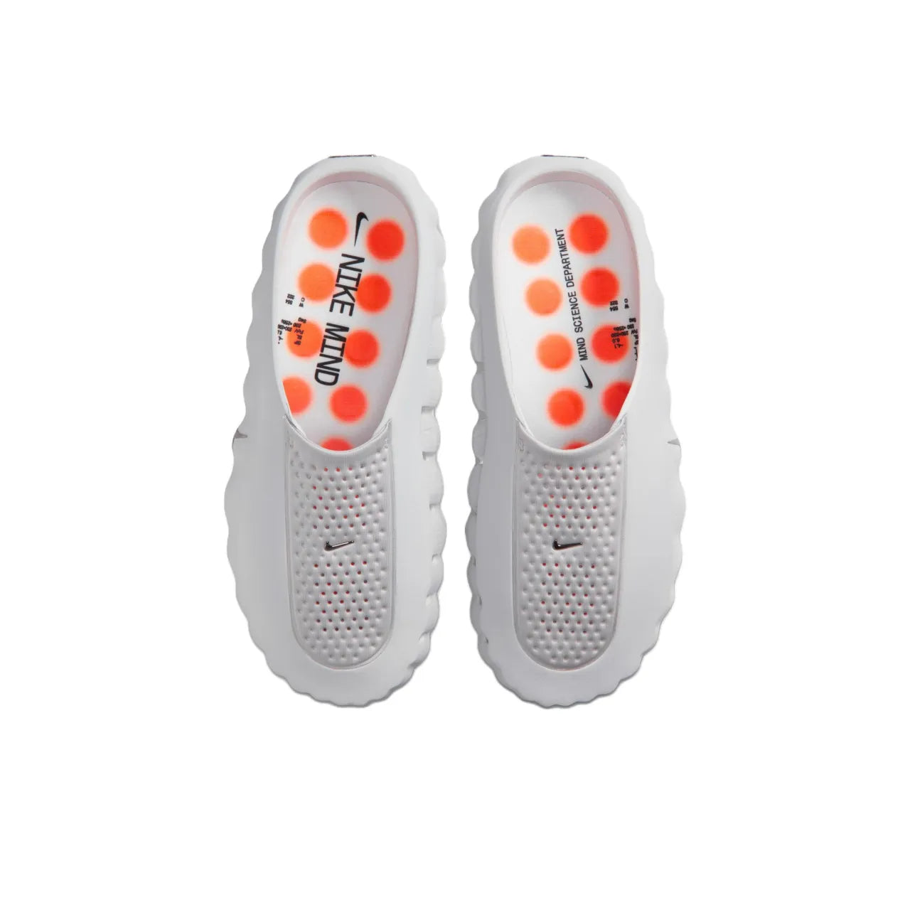 Ni_ke Mind 001 Closed-Toe Slippers Unisex White