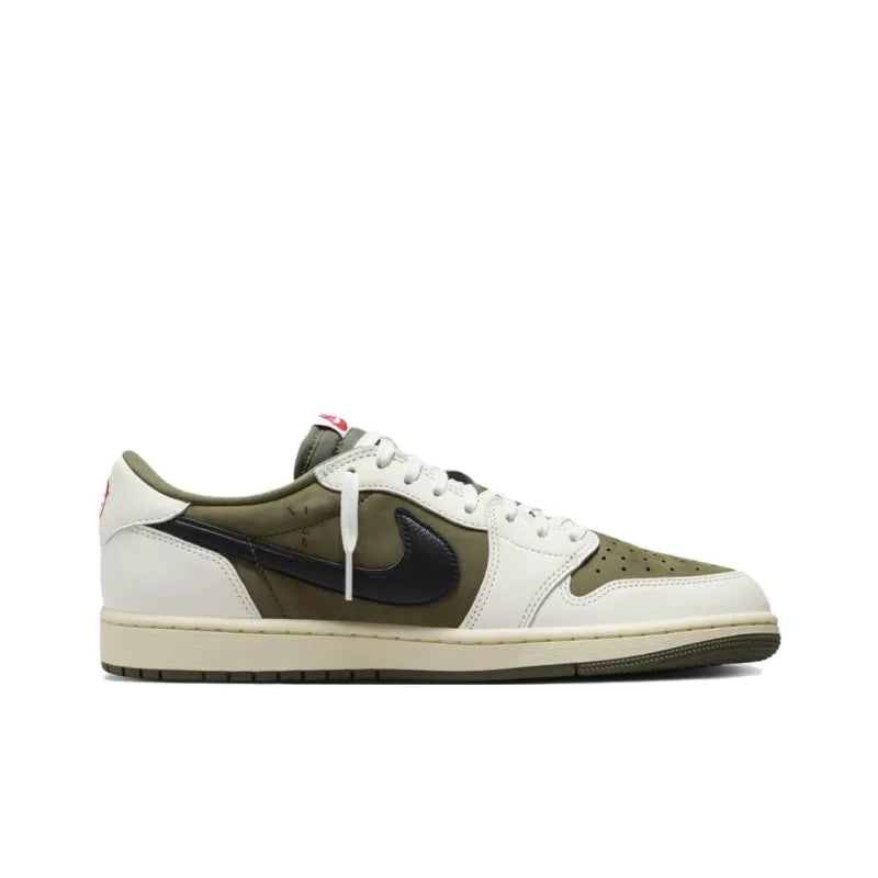 Jord_an 1 x Travis Scott Retro Low Og Sp Reverse Olive
