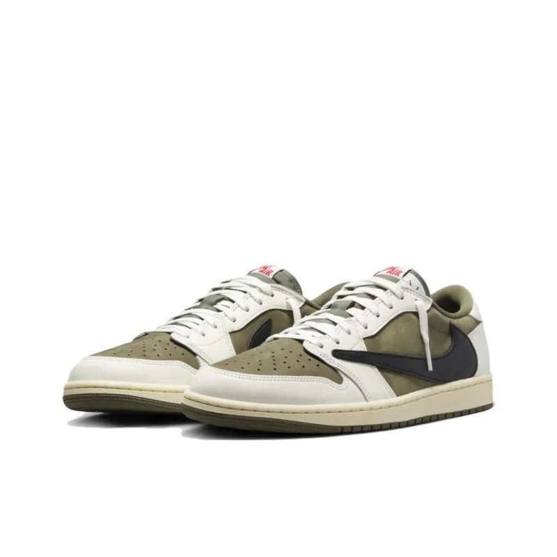Jord_an 1 x Travis Scott Retro Low Og Sp Reverse Olive