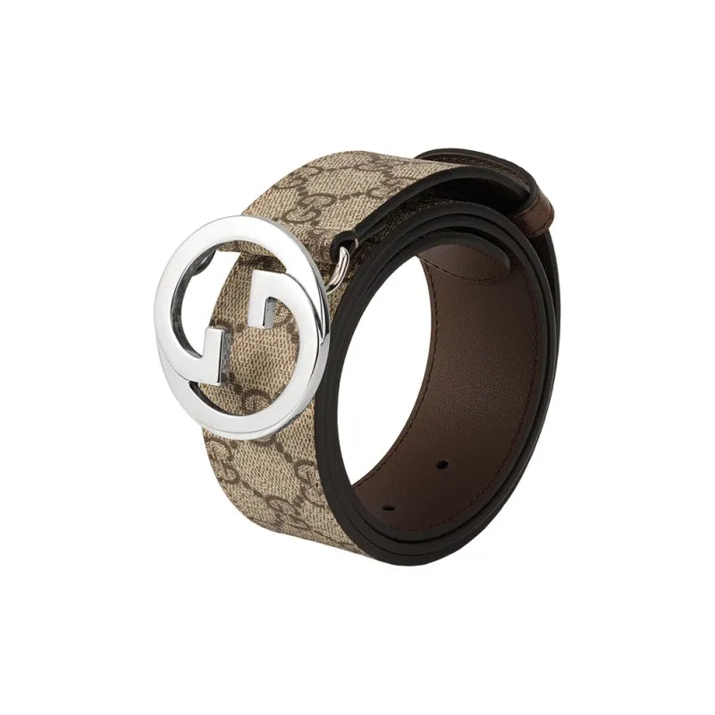 Gucci Blondie Belt Brown Beige Ebony