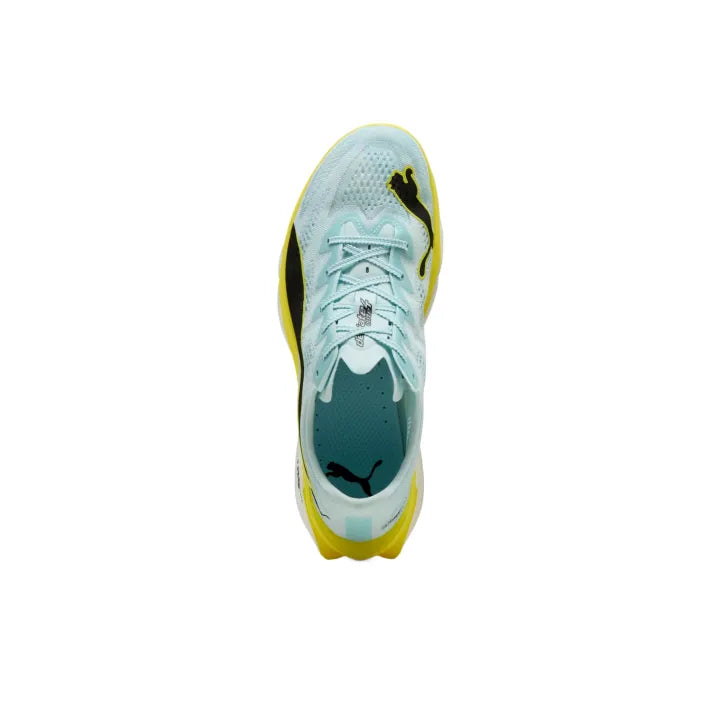 Pu_ma Deviate Nitro Elite 4 Ice Blue Yellow Running Shoes