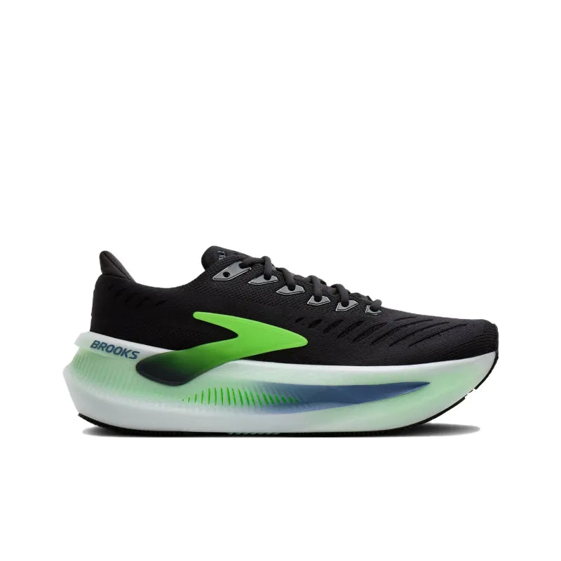 Broo_ks Glycerin Max 2 Soft Comfort Casual Running Shoes Men's Black Green