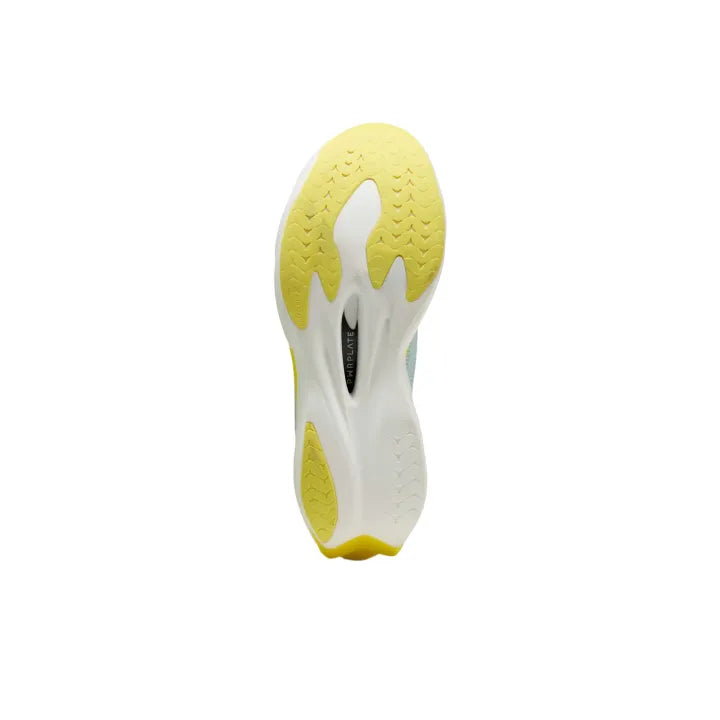 Pu_ma Deviate Nitro Elite 4 Ice Blue Yellow Running Shoes