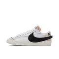 Nik_e Blazer Low-Top Skateboard White Black