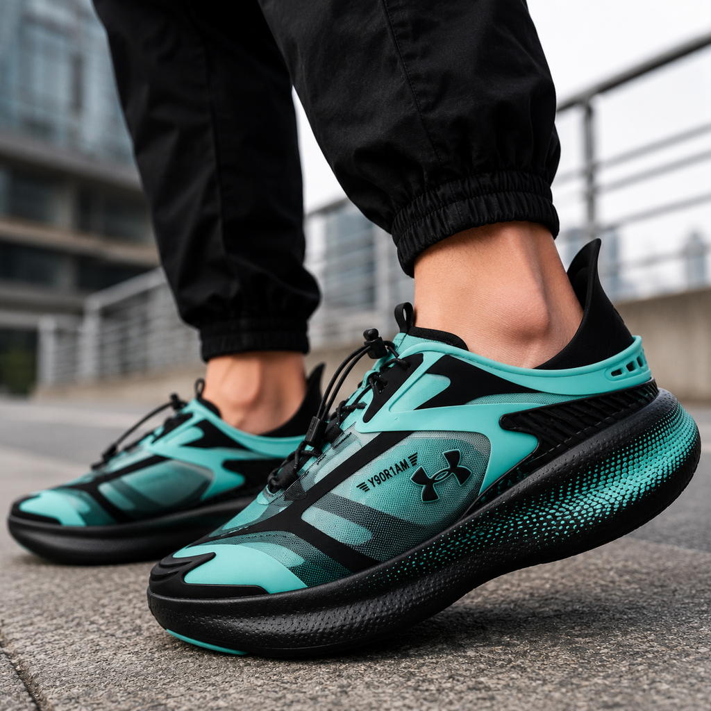 Under @rmour Ecco Casual Low-Top Blue Unisex