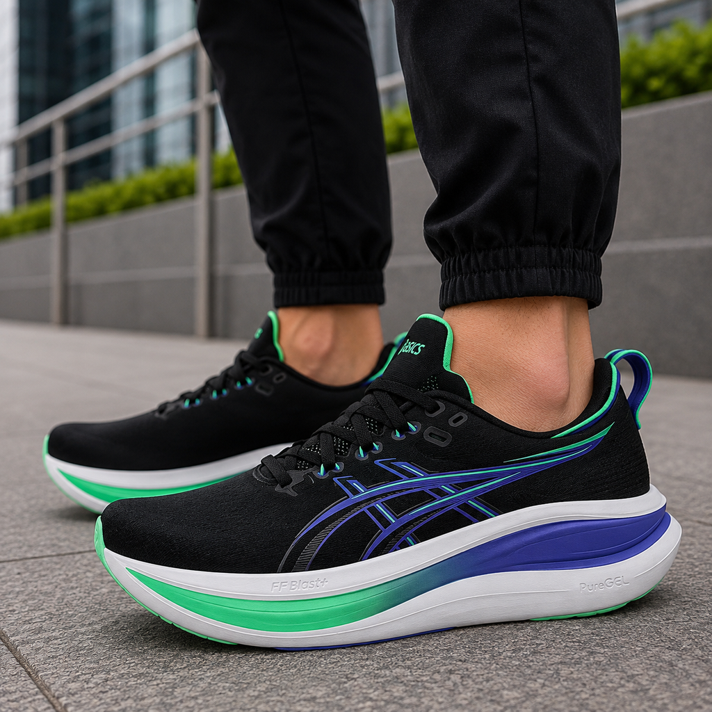 Asi_cs Gel Nimbus 28 Running Shoes Other Black Men's