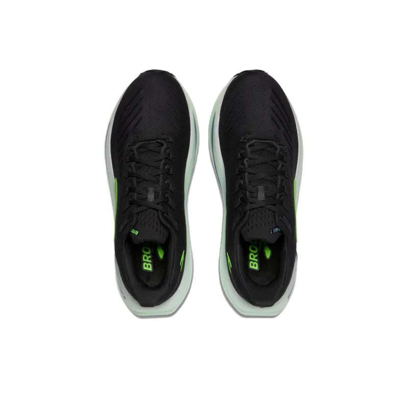 Broo_ks Glycerin Max 2 Soft Comfort Casual Running Shoes Men's Black Green
