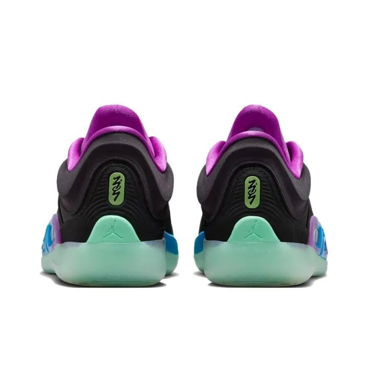 Jor_dan Zion 4 Black Aurora Basketball Shoes