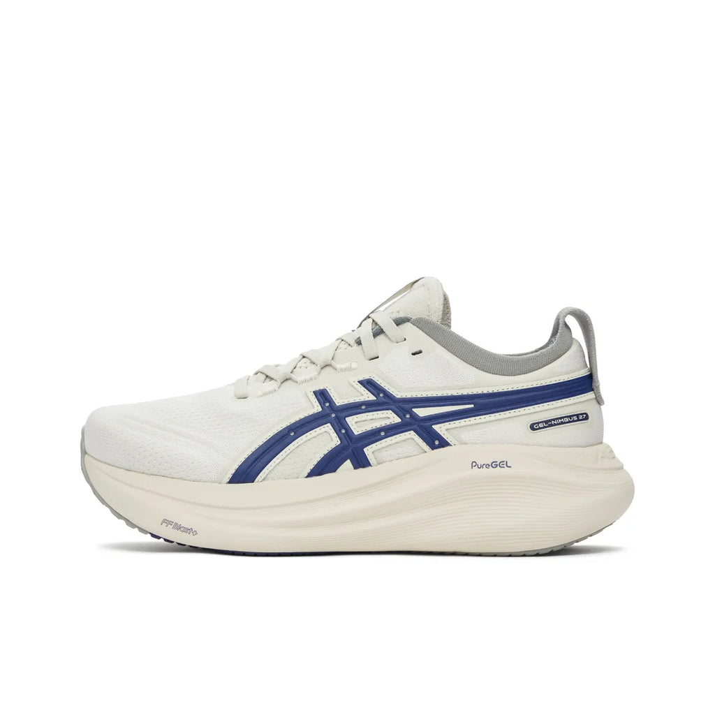 ASI_CS Gel Nimbus 27 ASICS Track Club Birch Indigo Blue - D Standard