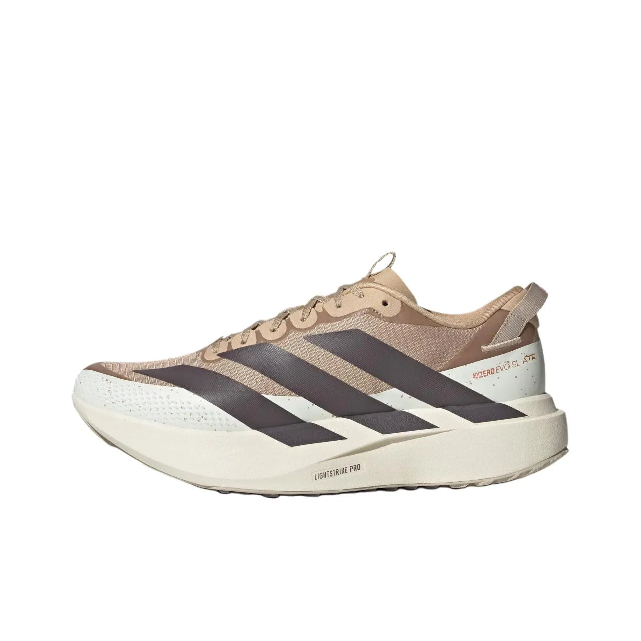 Adi_das Adizero Evo SL Marathon Running Shoes White Umber