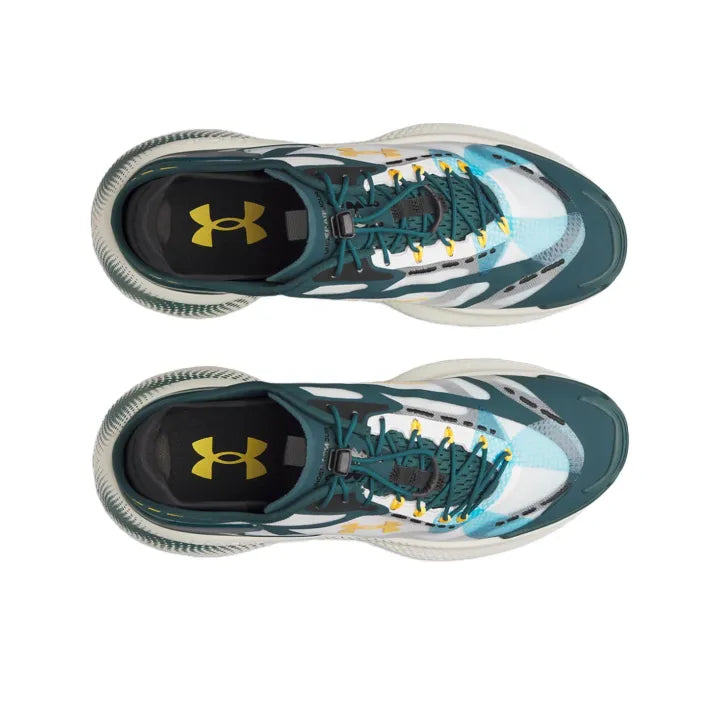 Under_Armour Ecco Breathable Casual Shoes Unisex White Green