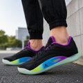 Jor_dan Zion 4 Black Aurora Basketball Shoes