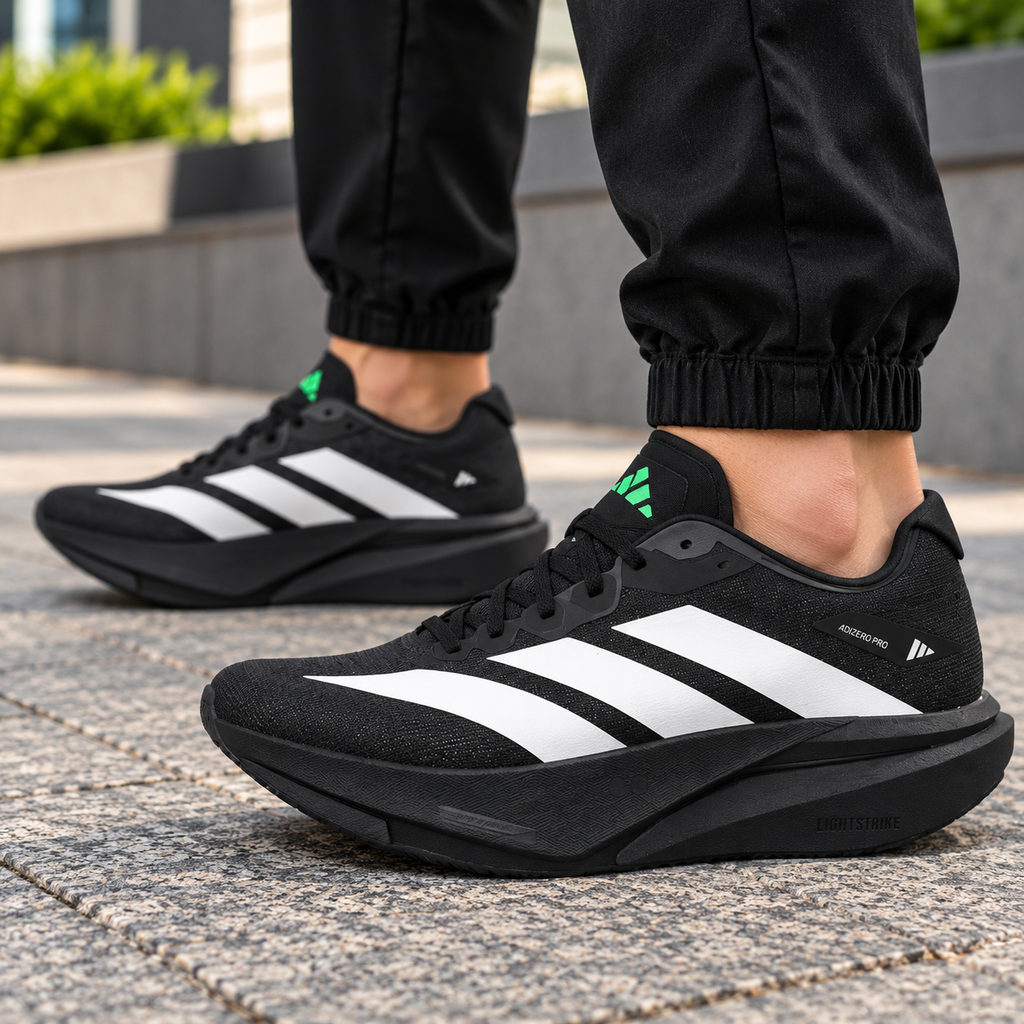 Adi_das ZYRION Pro Version Low-Top Running Shoes Suofeng Black Unisexvv
