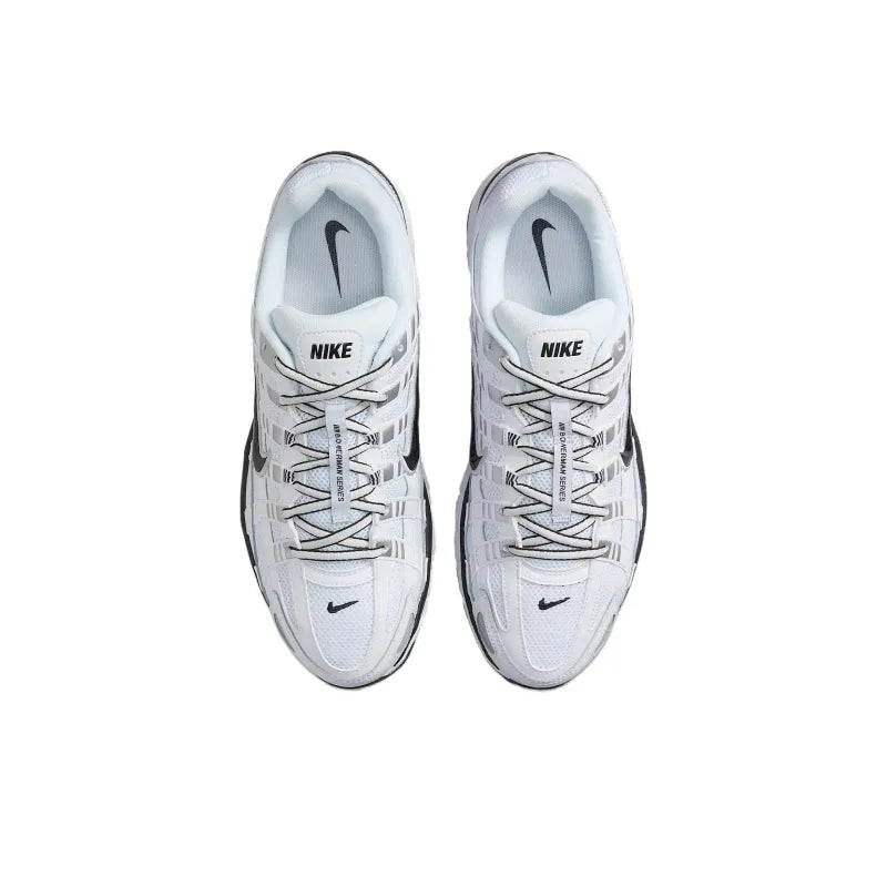 Ni_ke P-6000 White Metallic Silver
