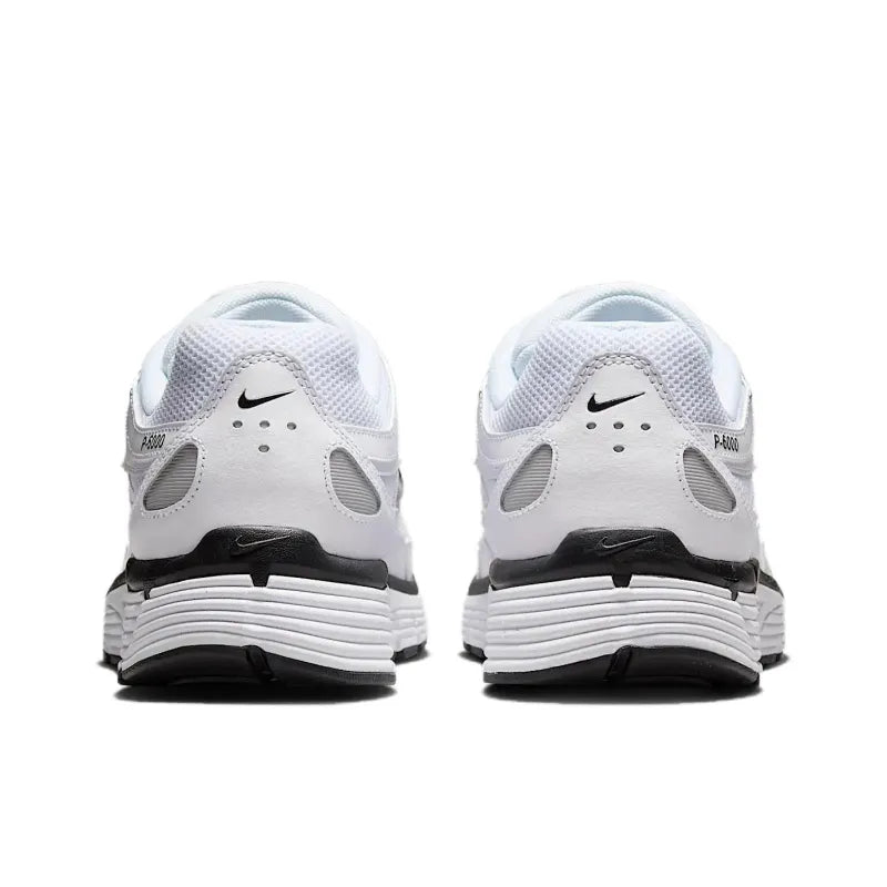 Ni_ke P-6000 White Metallic Silver
