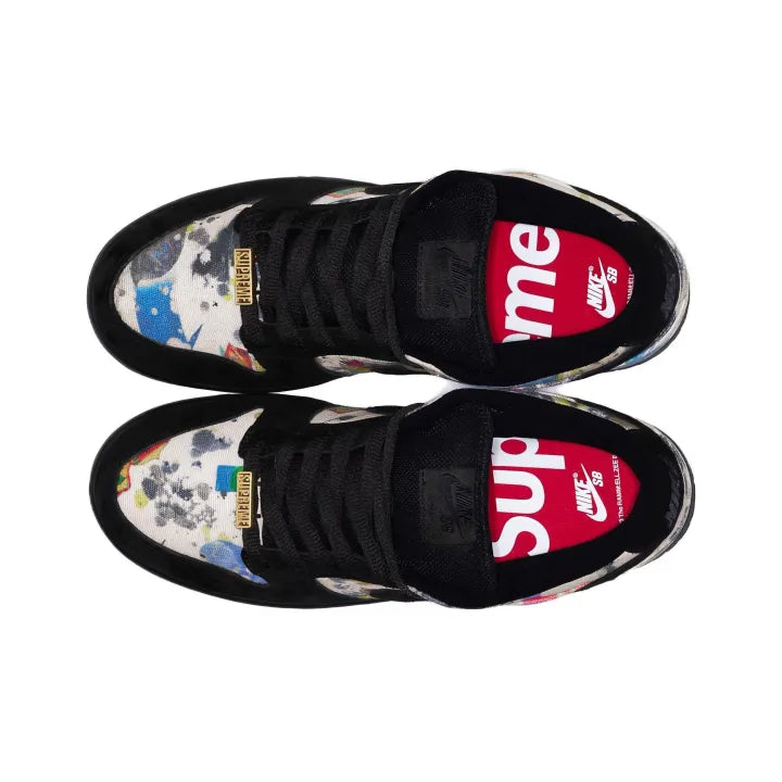 Ni_ke x Sup_reme SB Dunk Low QS Lamel J Black