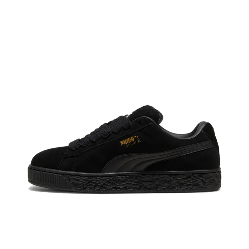 Pu_ma Suede XL Abrasion-Resistant Low-Top Black