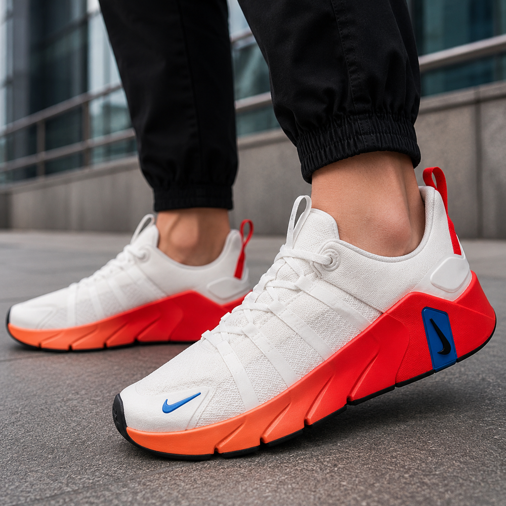 Nike Free Metcon 7 M - Summit White:Bright Crimson:Orange Pulse:Anthracite