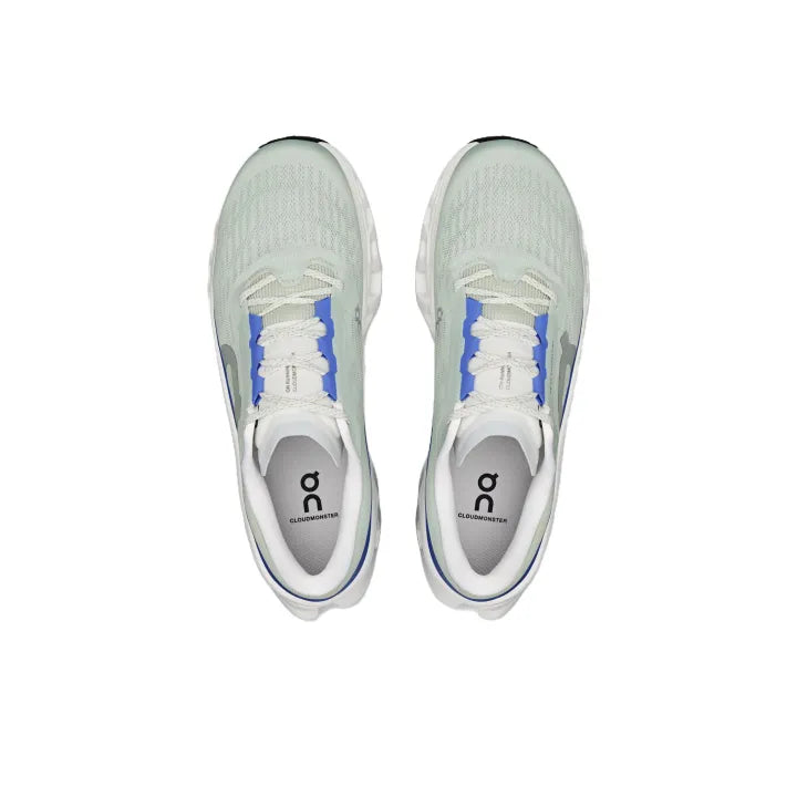 On_Cloud Monster 3 White Lavender Running Shoes