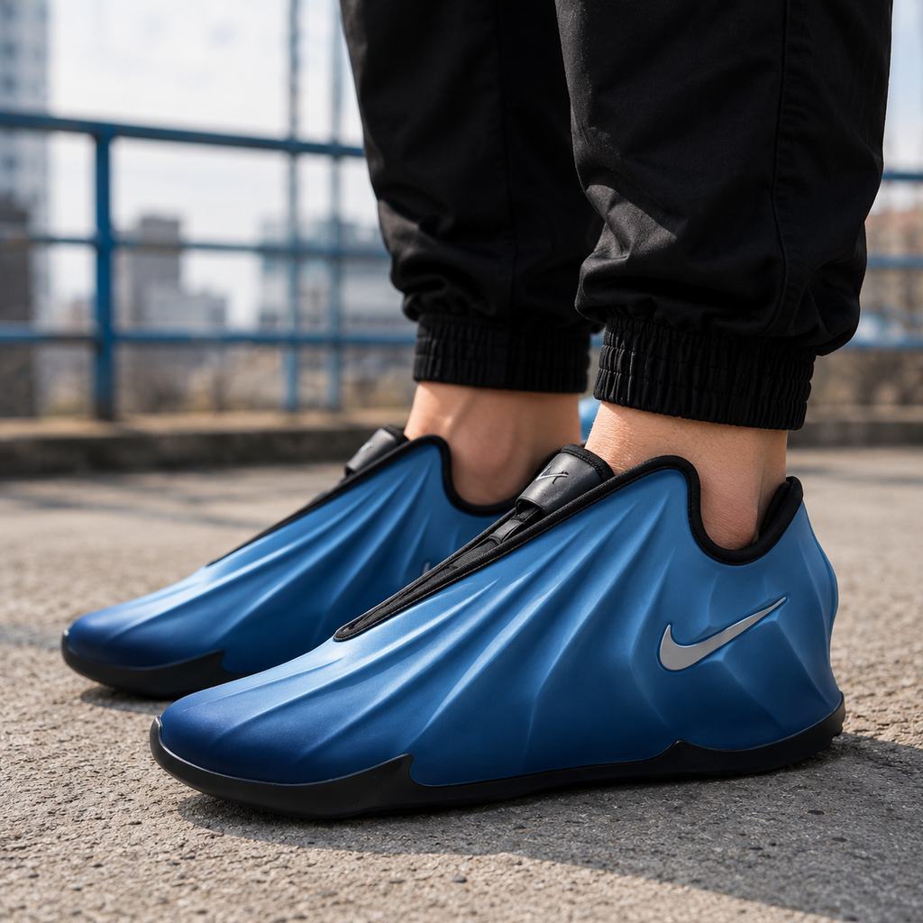 Ni_ke GT Future Basketball Shoes Men's Blue/Black