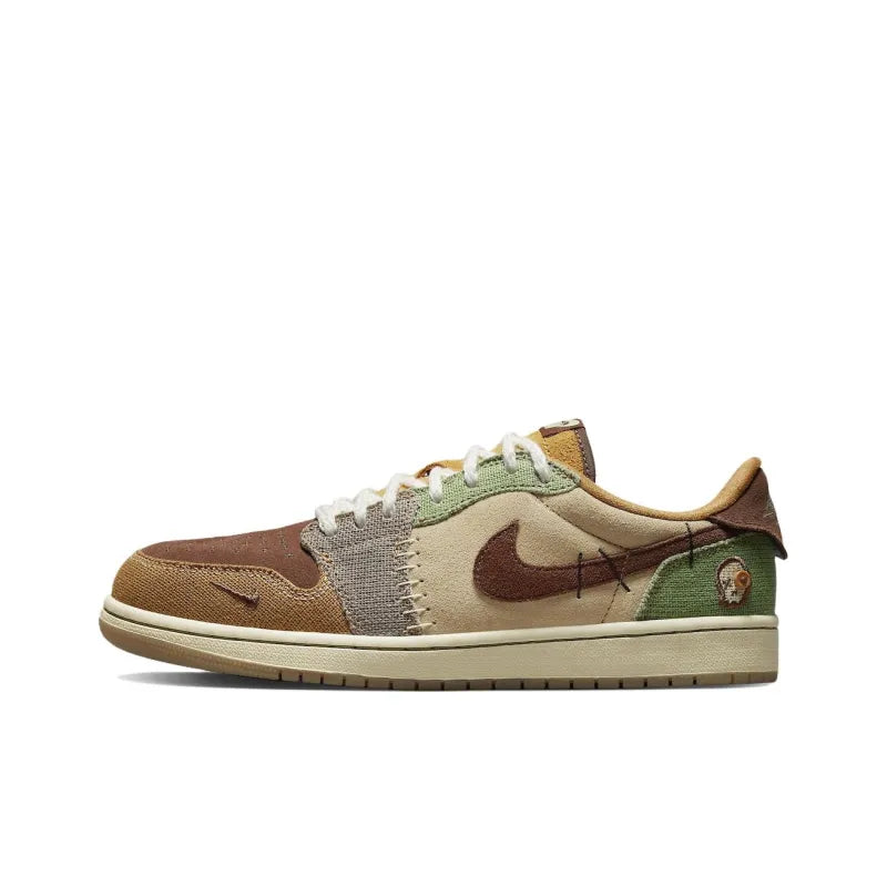 Jord_an 1 x Zion Williamson Retro Low OG Flex and Oil Green