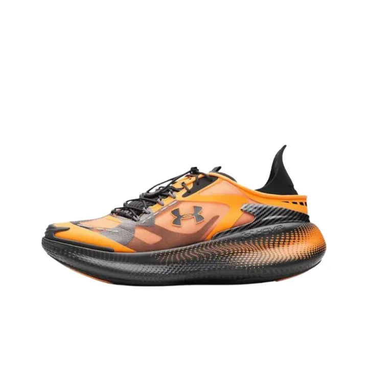 Under_Armour Ecco Breathable Casual Shoes Unisex Orange Black