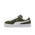 Pu_ma Suede XL Cushioning, Abrasion-Resistant Low-Top Green and White