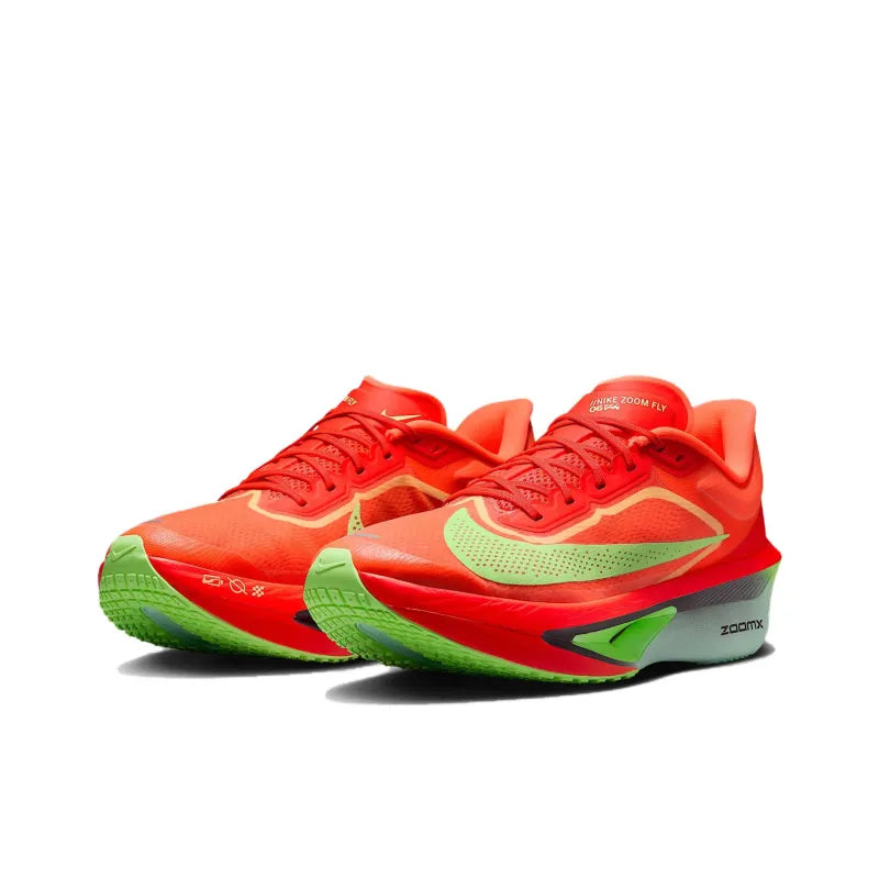 Nik_e Zoom Fly 6 Bright Crimson Lime Blast