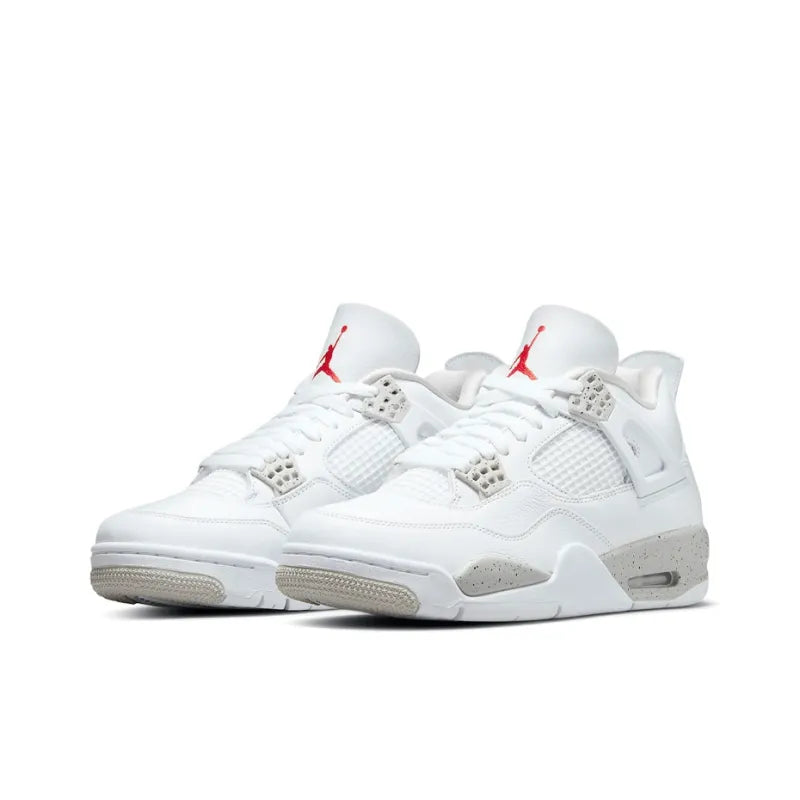 Jor_dan 4 Retro Tech White