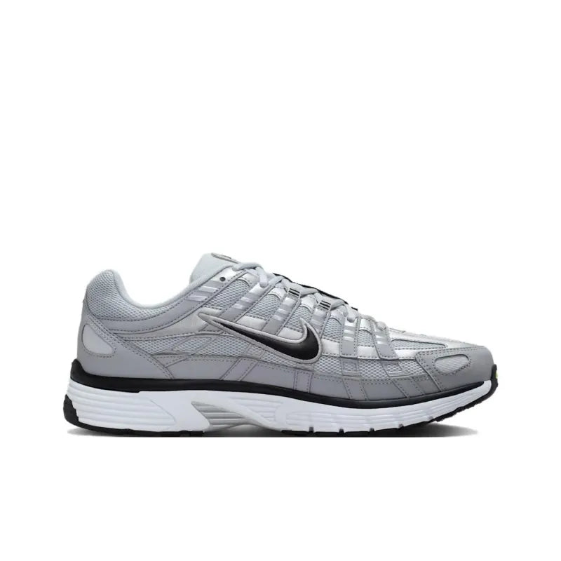 Ni_ke P 6000 Breathable Casual Running Shoes Unisex Grey