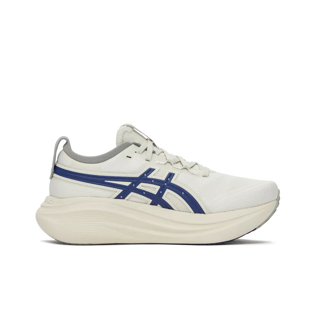 ASI_CS Gel Nimbus 27 ASICS Track Club Birch Indigo Blue - D Standard