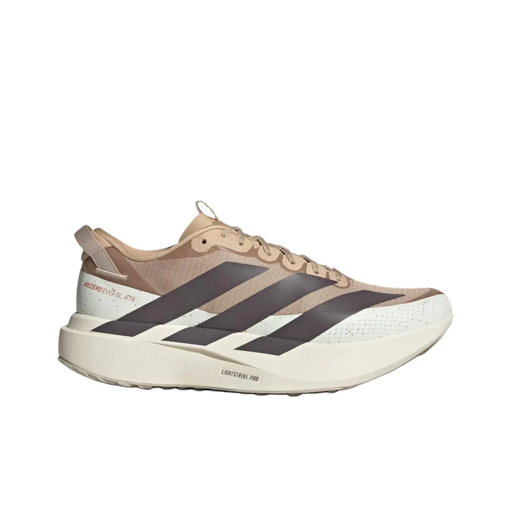 Adi_das Adizero Evo SL Marathon Running Shoes White Umber