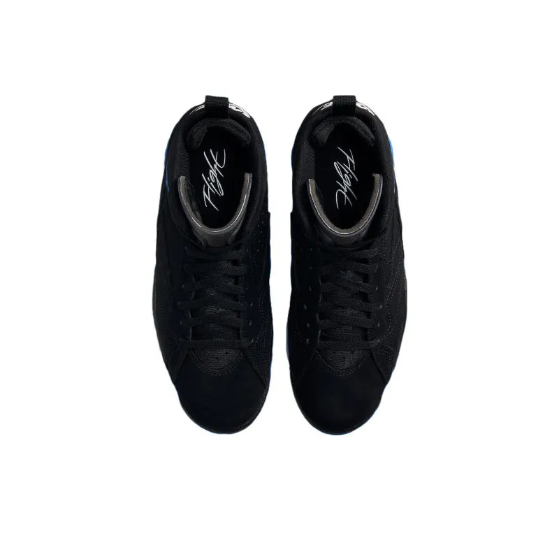 Jor_dan MVP 678 Breathable Mid-Top Vintage Basketball Shoes for Men, Black