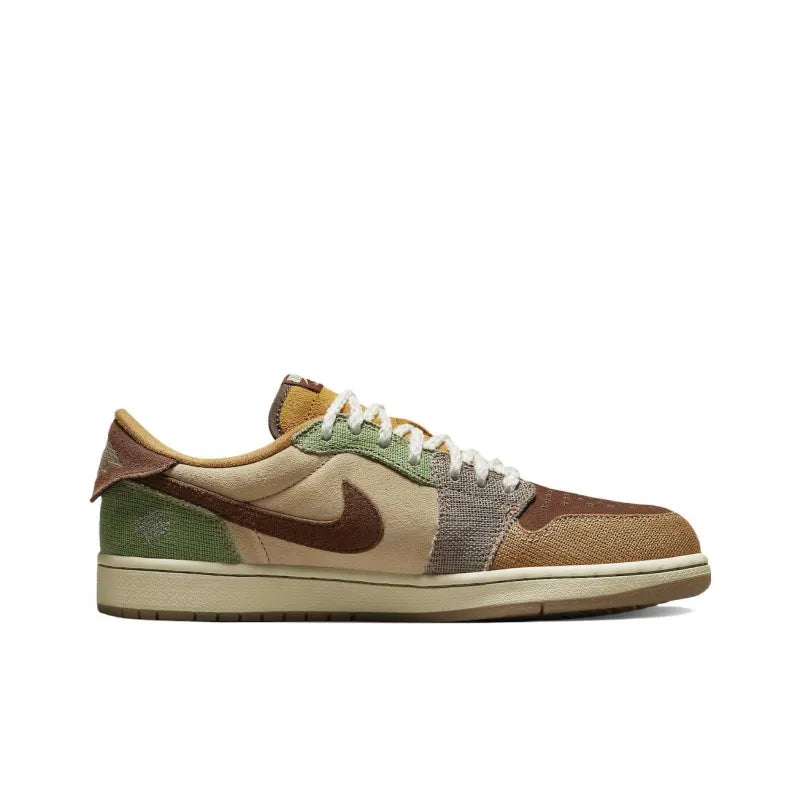 Jord_an 1 x Zion Williamson Retro Low OG Flex and Oil Green