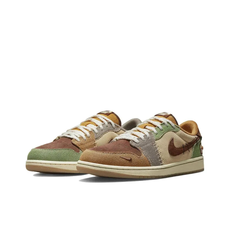 Jord_an 1 x Zion Williamson Retro Low OG Flex and Oil Green