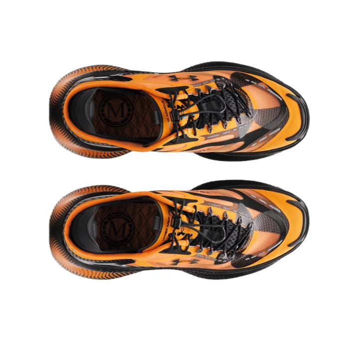 Under_Armour Ecco Breathable Casual Shoes Unisex Orange Black