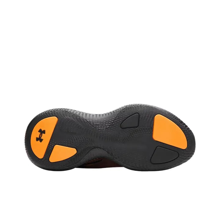 Under_Armour Ecco Breathable Casual Shoes Unisex Orange Black