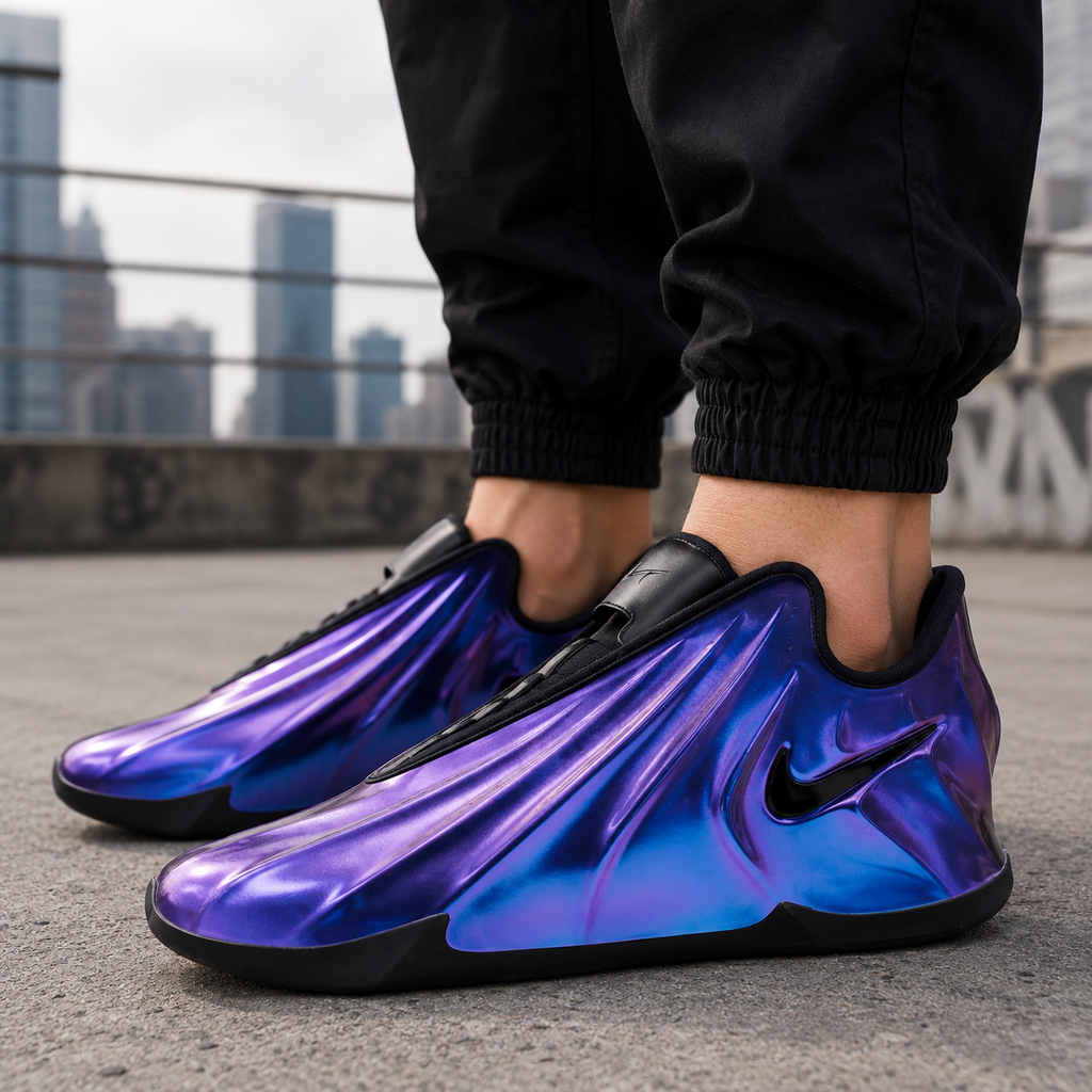 Ni_ke GT Future Basketball Shoes Purple/Blue