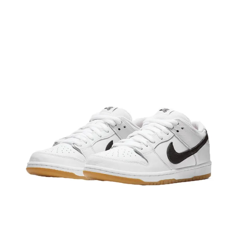 Nik_e Sb Dunk Low Pro Orange Label White